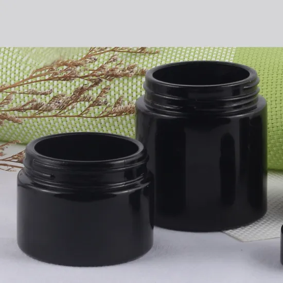 Amazing Quality Packaging Jars Black Cosmetic Cream Jar