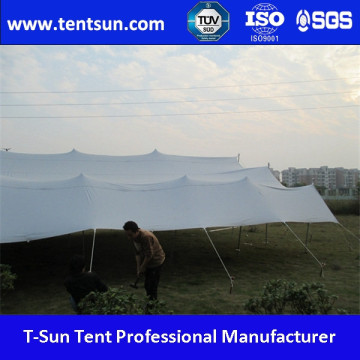Hot sale galvanized steel pipe leisure beach stretch tent for party