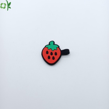 Silicone a forma di fragola personalizzata riutilizzabile