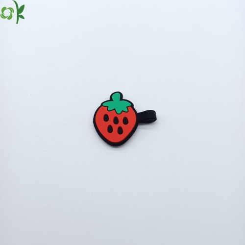 Silicone a forma di fragola personalizzata riutilizzabile