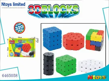 6465058 3D PUZZLE GEOMETRIC FIGURE 320PCS