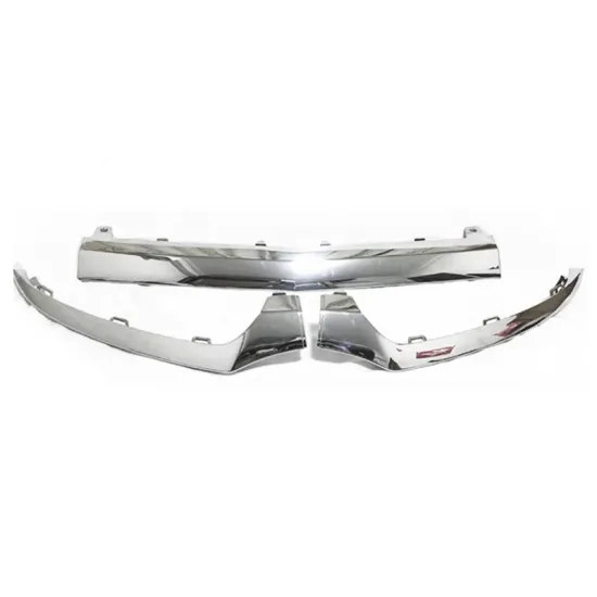 Chrome Front Bumper Lower Lip Trim for Mercedes-Benz C-Class W205/C205 (2015-2018)