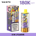 Waspe Crystal 180k 180000 Puffs Disposable Cartridge Pen