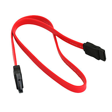 Male to Female Flat SATA Hard Disk Data Cable