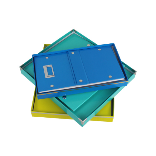 APEX Foldable Files Storage Bins with Lids Handle