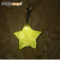 Gadget reflectante LED de forma de estrella