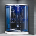 Puertas de ducha de visión masaje portátil margen de baño de vapor