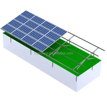 Anodized Surface Solar Ground PV Mounting Rapid Installation Structure