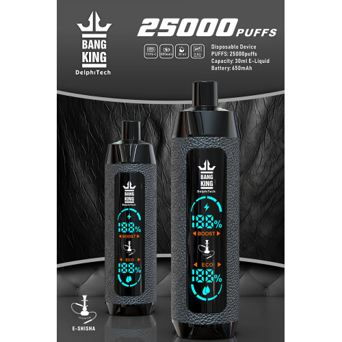 Original Bang King 25K E-SHISHA DTL wholesale Europ