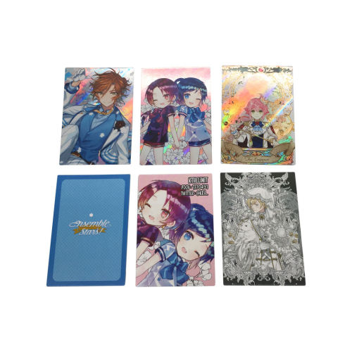  gift cards Custom Holographic Card Game Anime Game Cards Factory