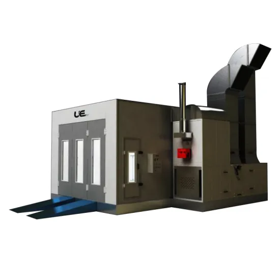 CE Approved Custom UE-8-4 Electrical Infrared Heating System Spray Bake Paint Booth