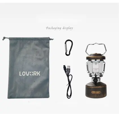 LED creative outdoor waterproof camping light