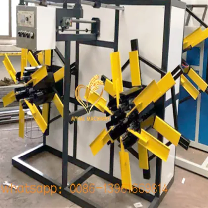 PP corrugated pipe coiler pipe winder