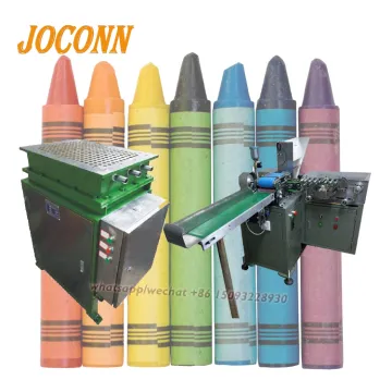 Automatic Crayon Pencil Labeling and Wrapping Machine