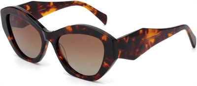 C3 Acetate Glasses Frame Tortoiseshell Brown