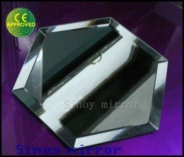Chine Carreaux de miroir hexagonal Fashional avec bord biseauté