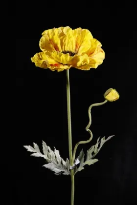 artificial poppy flower