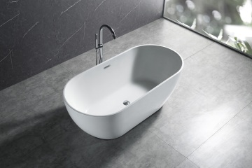 Acrylic resin Bath premium curvilinear bathtub