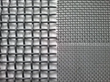 Intermediate Crimped Weave Crimped Wire Mesh