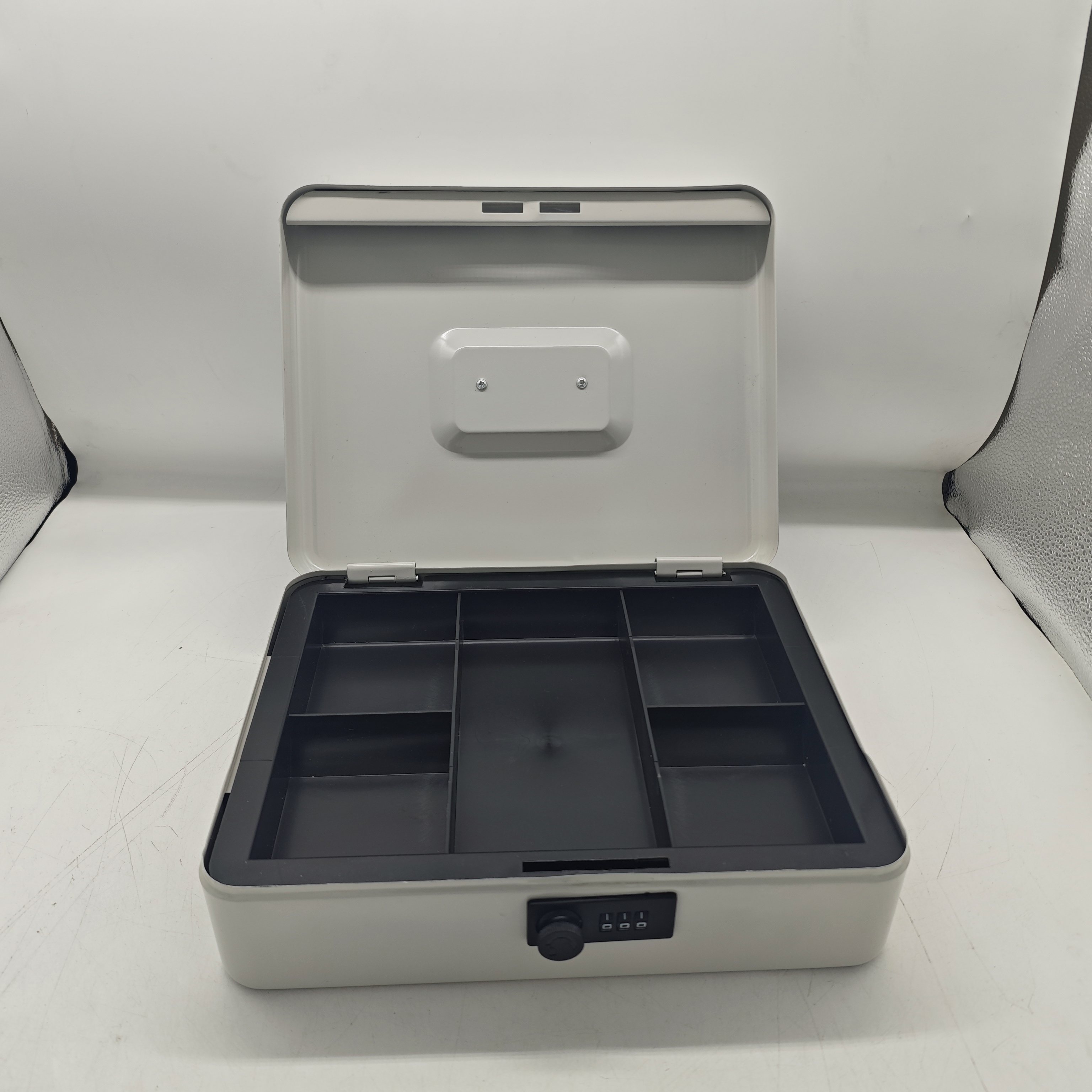 wholesale metal portable money box cash box