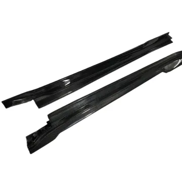 High Quality Carbon Fiber Side Skirt Body Kit for 2019-2022 Porsche Taycan - M Style Front Lip Rear Diffuser