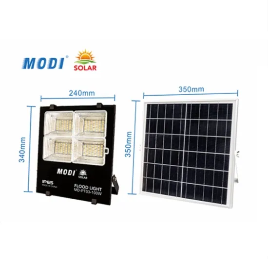 Solar flood light for billboard lighting