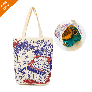 Canvas Shopping Bag BSCI SEDEX FAMA Cotton Tote with Logo OEM
