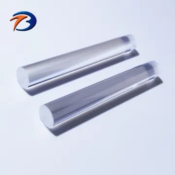 OEM BK7 Fused Silica Glass Rod Cylindrical Polished Lenses