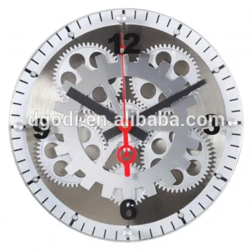 gear clock custom metal gear wall clocks round mechanical gear wall clocks
