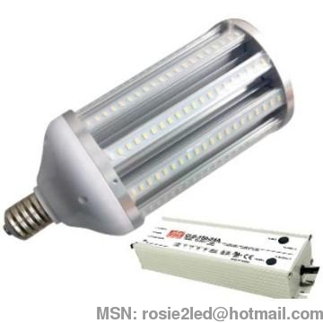 100W Led Corn Street Lighting 9500lm external driver