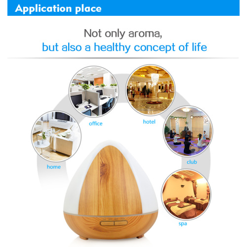 300ml Wood Grain Aroma Oil Diffuser Essential