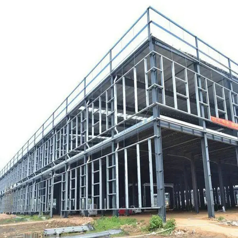 Plataforma de operação industrial de grade de aço pré -fabricada