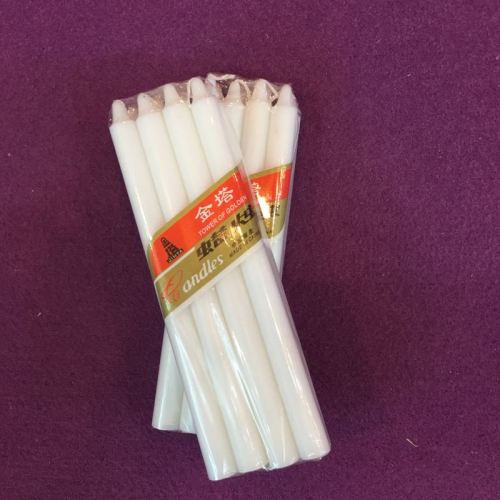 Cheap Good Quality White Pilla Snow Candles