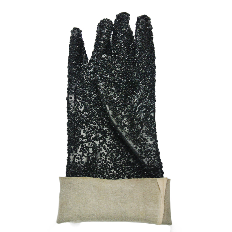 Black All particles gloves 40cm