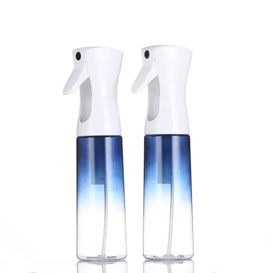 blue wood grain continuous spray bottle 200ml 300ml