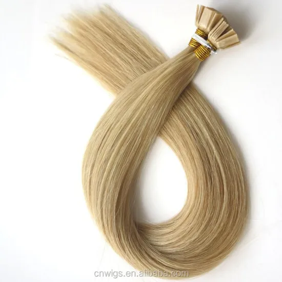 ( 300 grams/set, #27/613 ) HARMONY 20inch Mix Color Indian hair raw unprocessed virgin 100 keratin tip human hair extension