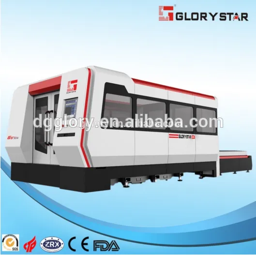 CNC Fiber Laser Cutter and Engraver Machine for Stainless Steel and Carbon Steel