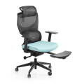 Silla de oficina de tela de malla ergonómica