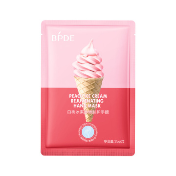 BPDE White Peach Ice Cream Rejuvenating Hand Mask35g