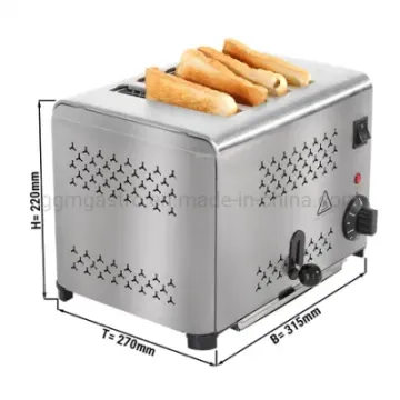 4 Slice Electric Household Bread Toaster Commercial Waffle Toaster