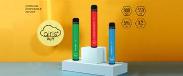 Airis Puff Disposable Vape Device 800puffs 550mAh