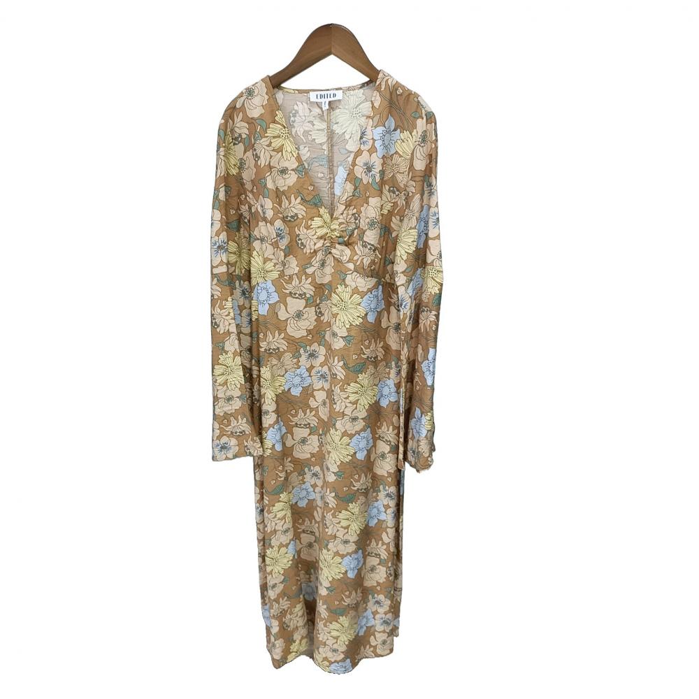 Robe structurée à imprimé florale dames