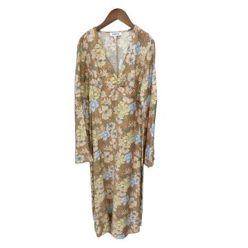 Robe structurée à imprimé florale dames