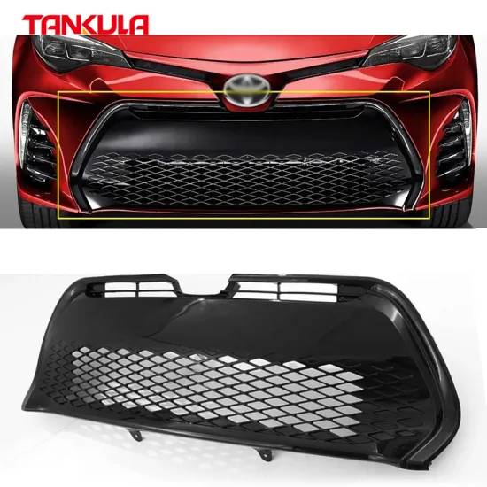 Auto Body Parts Car Front Bumper Grill Black Middle Grills for Toyota Corolla 2014-2016 SE/XSE