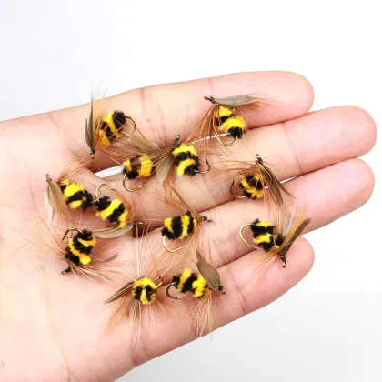 Wholesale Artificial Flies & Insects: Trout & Bumble Bee Lures for Fly Fishing