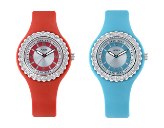 Fashion Quartz Silicone Watch for Girl, Glsw004