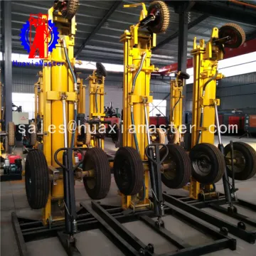 KQZ-180D pneumatic water well drilling rig , air drilling machine rig, air compressor drilling machine