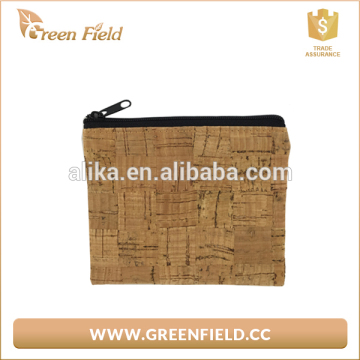 recycle nature cork coin bag,wholesale new design cork coin bag