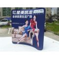 10Ft Aluminum Stand Curved Tension Fabric Displays