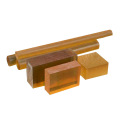 Engineering Plastics Amber Color Polysulfone Sheet PSU Rod